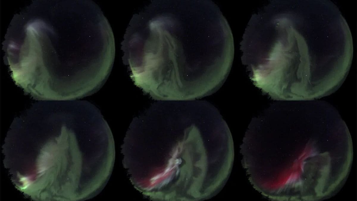 Unusual White Streaks in Northern Lights Raise Questions About Atmospheric Phenomenon