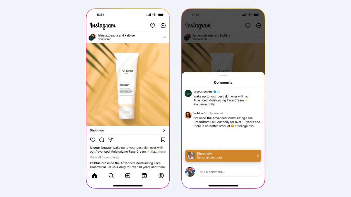 Instagram Rolls Out Testimonials Which Lets Creators Get Paid by Writing Endorsements