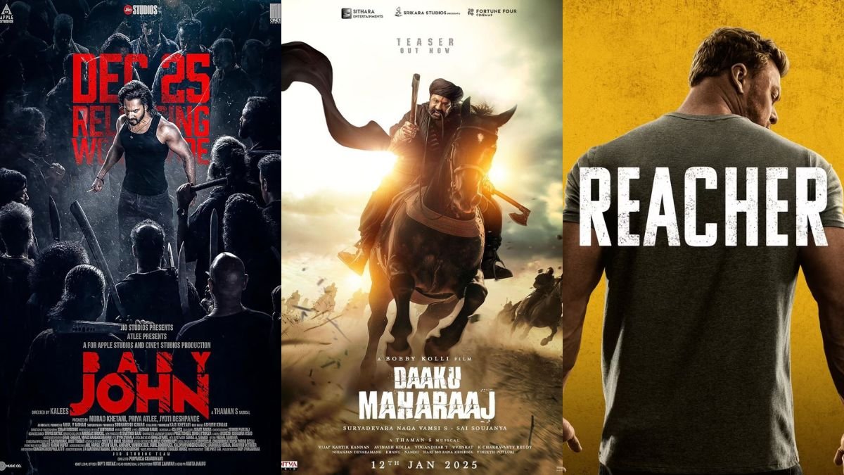 OTT Releases This Week (Feb 17 – Feb 23): Baby John, Daaku Maharaaj, Reacher Season 3, and More