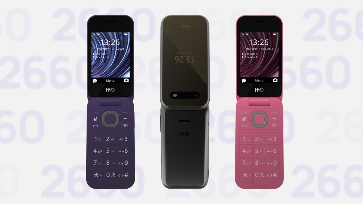 HMD 2660 Flip Phone Unveiled Alongside HMD 130 Music, 150 Music at MWC 2025