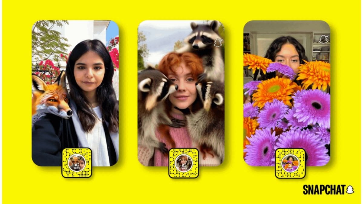 Snapchat Introduces New AI-Powered Video Lenses to Paid Subscribers